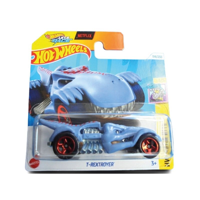 Hot Wheels 1/64 Ölçek Tekli Regular Arabalar HTD40 Hw Mega Bite / T-Rextroyer