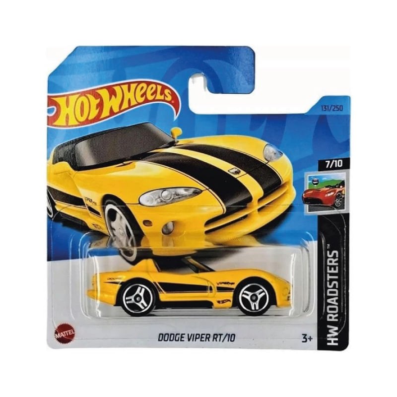 Hot Wheels 1/64 Ölçek Tekli Regular Arabalar HKH43 Hw Roadsters / Dodge Viper TR/10