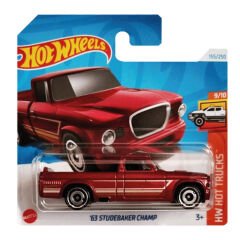 Hot Wheels 1/64 Ölçek Tekli Regular Arabalar HTC35 Hw Hot Trucks / '63 Studebaker Champ