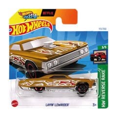 Hot Wheels 1/64 Ölçek Tekli Regular Arabalar HTD39 Hw Reverse Rake / Layın 'Lowrider (Gold)