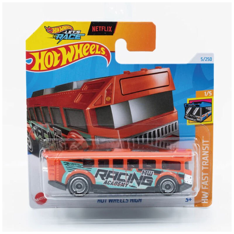 Hot Wheels 1/64 Ölçek Tekli Regular Arabalar HTD52 Hw Fast Transit / Hot Wheels High