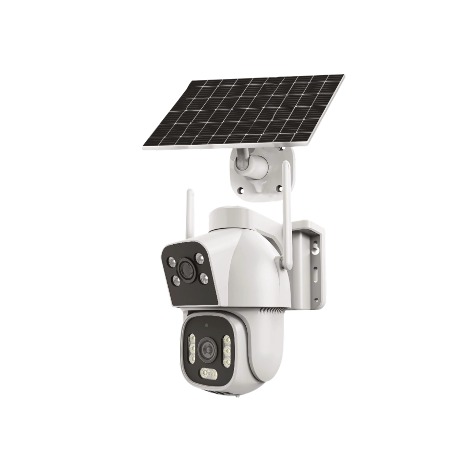 Inox Digital Dual Lens Güneş Enerjili Güvenlik Kamerası