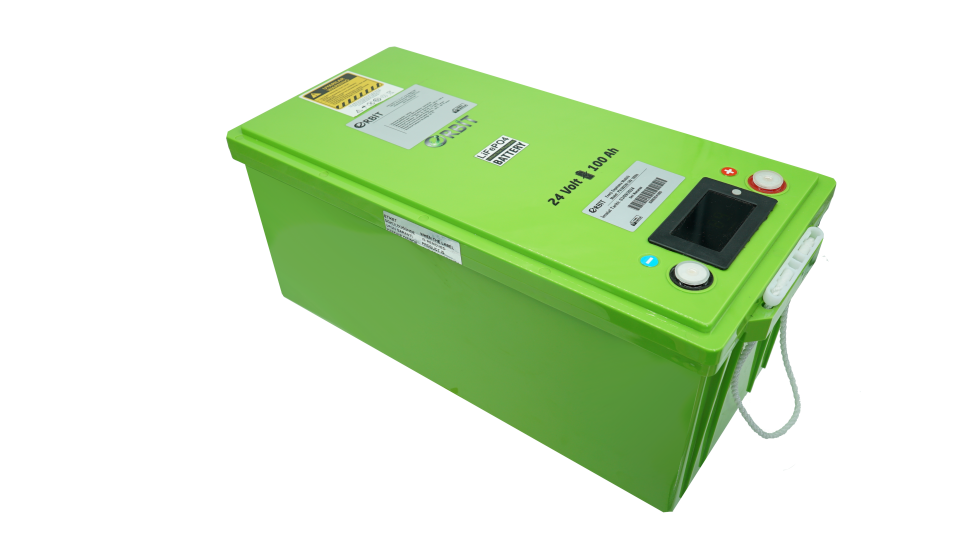 Orbit 24V 100Ah LiFePO4 Lityum Akü - GU Serial