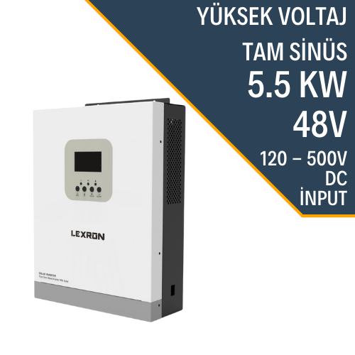 5.5KW MPPT PARALEL 120-500V PV INPUT 100A MPPT INVERTER PARALLENEBİLİR