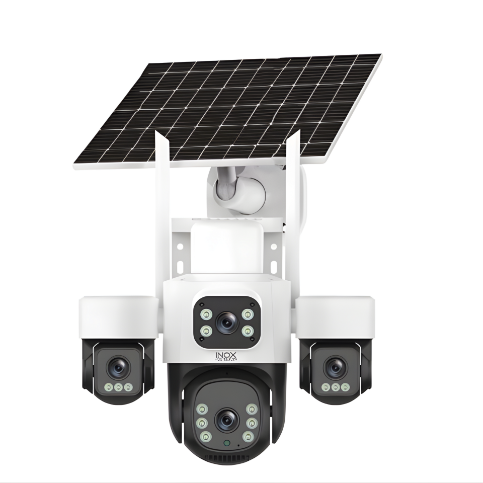 Inox Digital X14 4G E-Simli 4 Kameralı Güneş Enerjili Güvenlik Kamerası