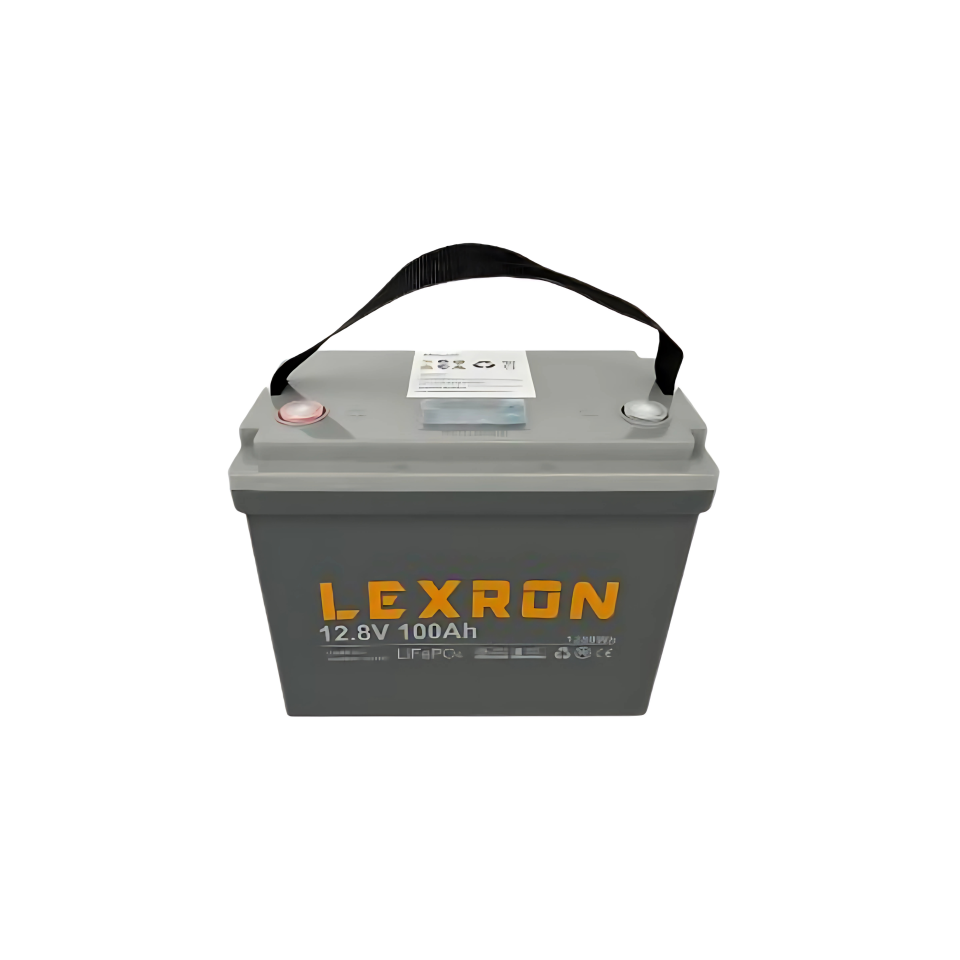 Lexron 12.8V 100AH LiFePO4 Lityum Akü