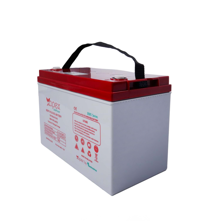 Apex 12V 100Ah Deep Cycle Jel Akü