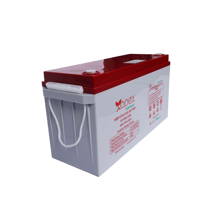 Apex 12V 150Ah Deep Cycle Jel Akü