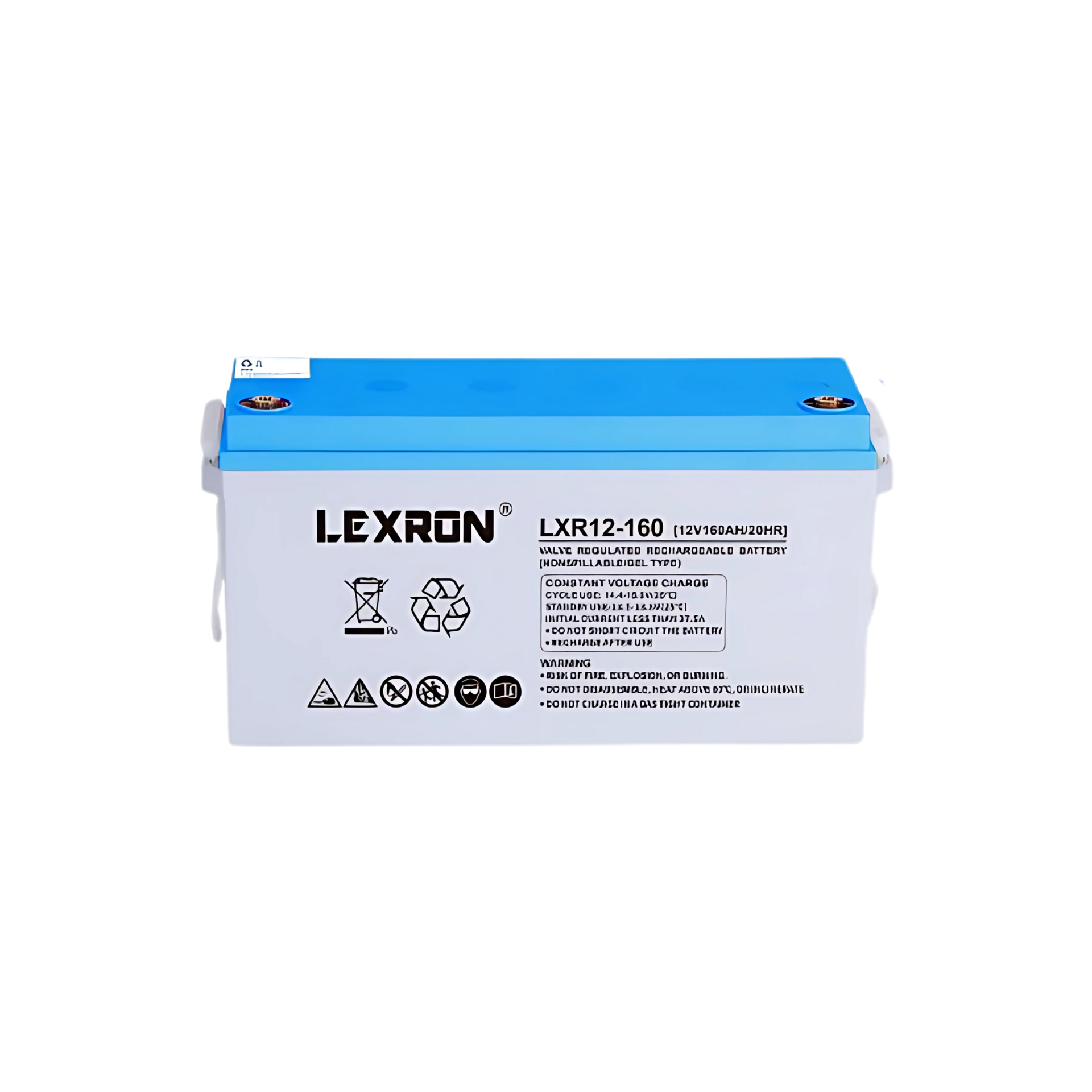 Lexron 12V 160Ah Deep Cycle Nano Carbon Jel Akü