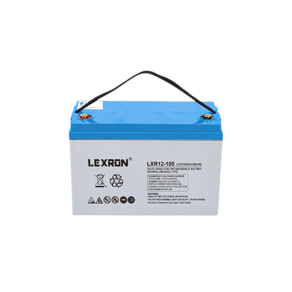 Lexron 12V 105Ah Deep Cycle Nano Carbon Jel Akü