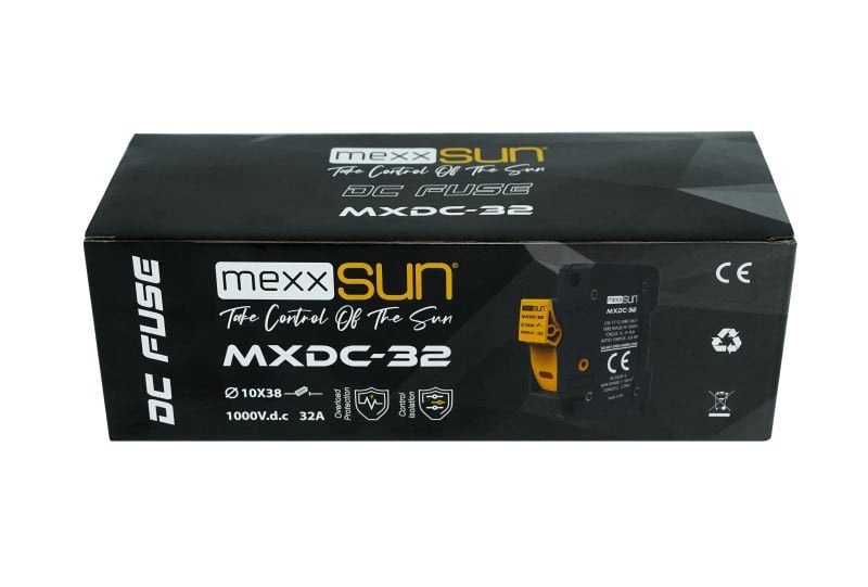 Mexxsun 32A DC Sigorta + Sigorta Yuvası (1000V)
