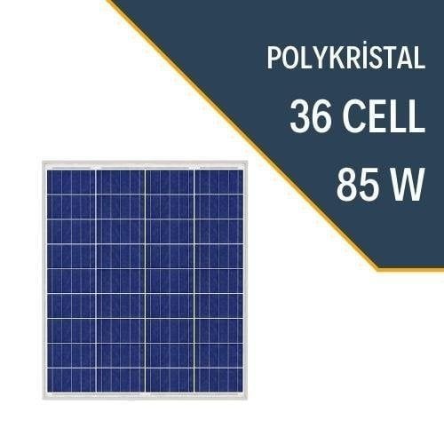 Lexron 85W Polikristal Güneş Paneli