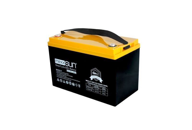 Mexxsun 12V 100Ah Deep Cycle Jel Akü