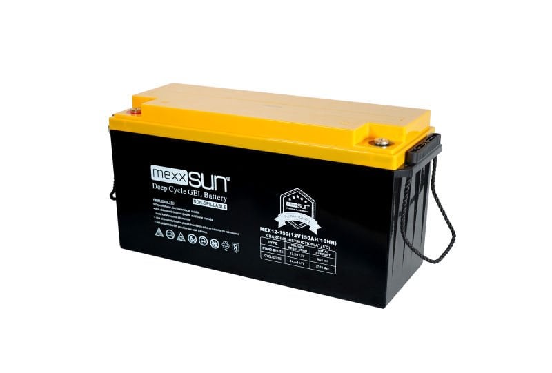 Mexxsun 12V 150Ah (MEX12-150) Jel Akü
