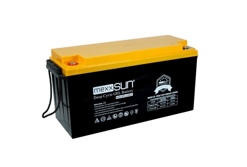 Mexxsun 12V 150Ah (MEX12-150) Jel Akü