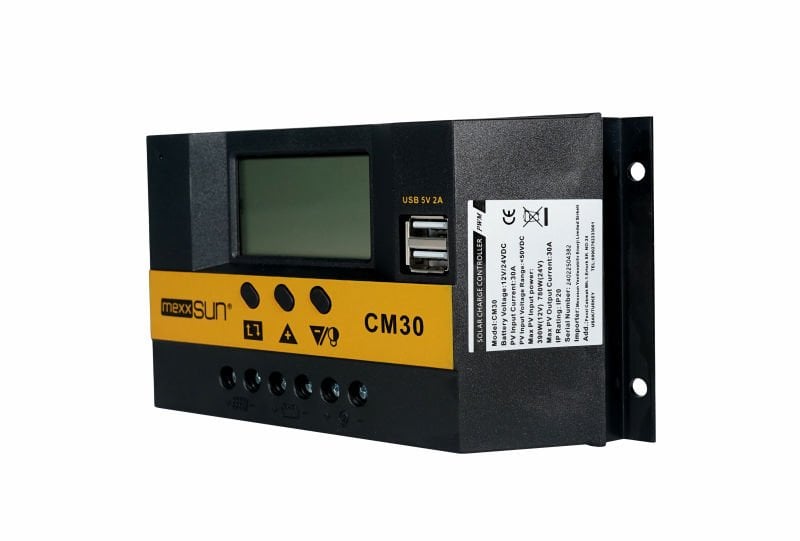 Mexxsun PWM 12/24V 30Ah (CM30) Şarj Kontrol Cihazı