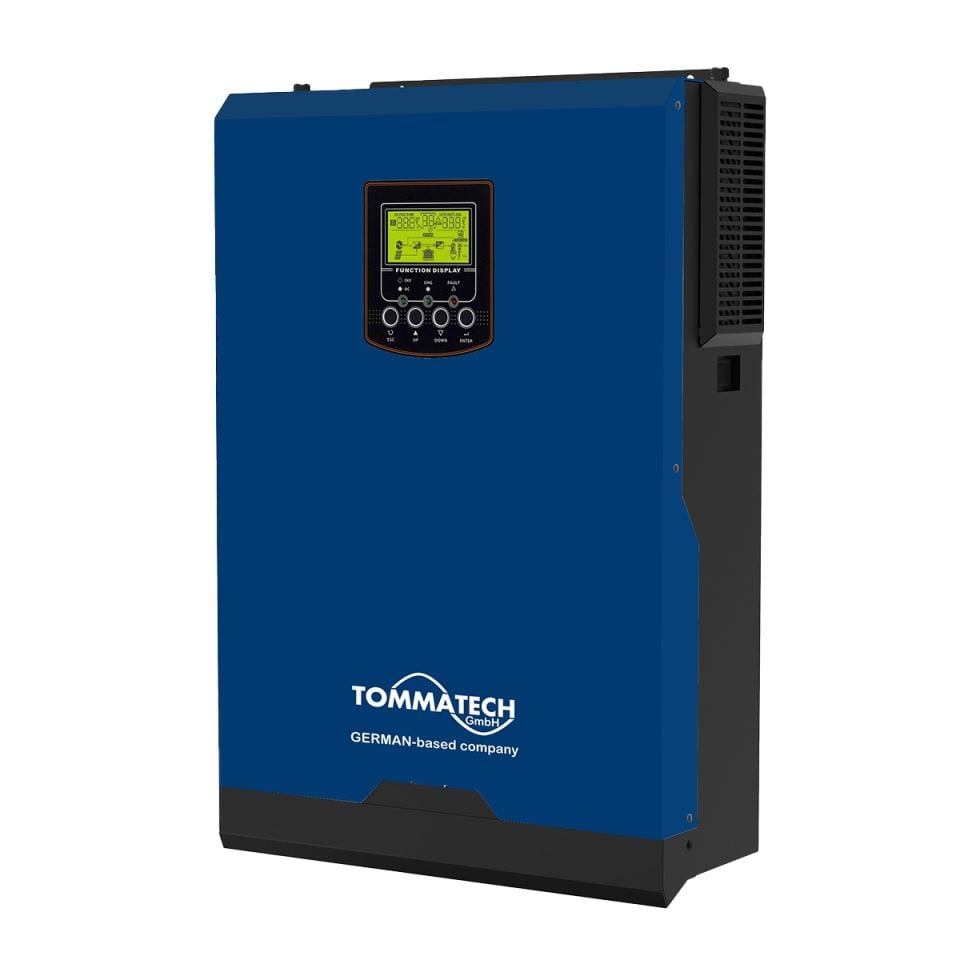 TommaTech New Pro 5K 48V 1Faz Wifi Akıllı İnverter