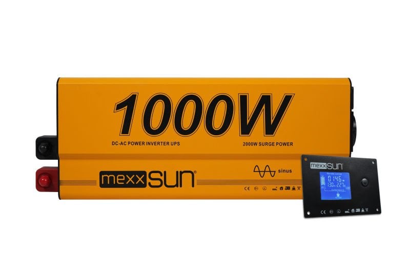 Mexxsun 12V 1000W Tam Sinüs UPS (Remote Ekran) İnverter