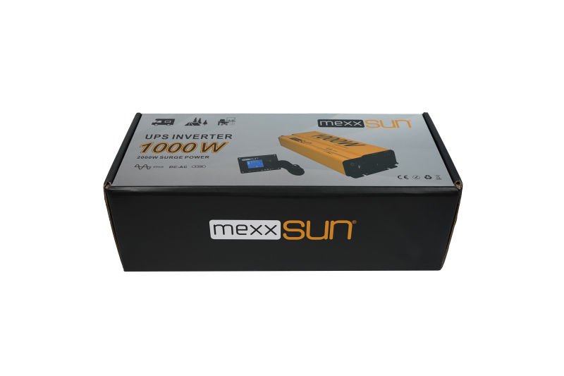 Mexxsun 12V 1000W Tam Sinüs UPS (Remote Ekran) İnverter