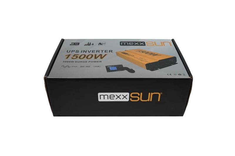 Mexxsun 12V 1500W Tam Sinüs UPS (Remote Ekran) İnverter