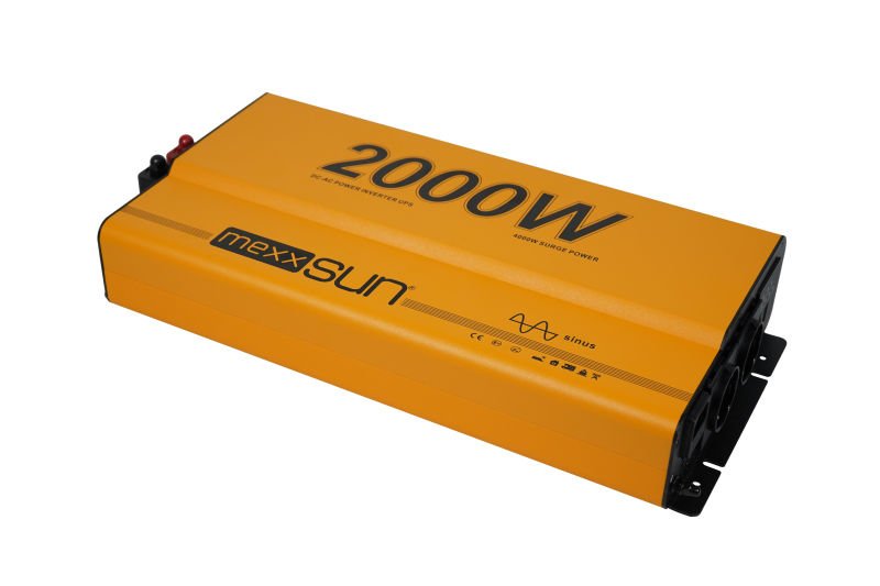Mexxsun 12V 2000W Tam Sinüs UPS (Remote Ekran) İnverter