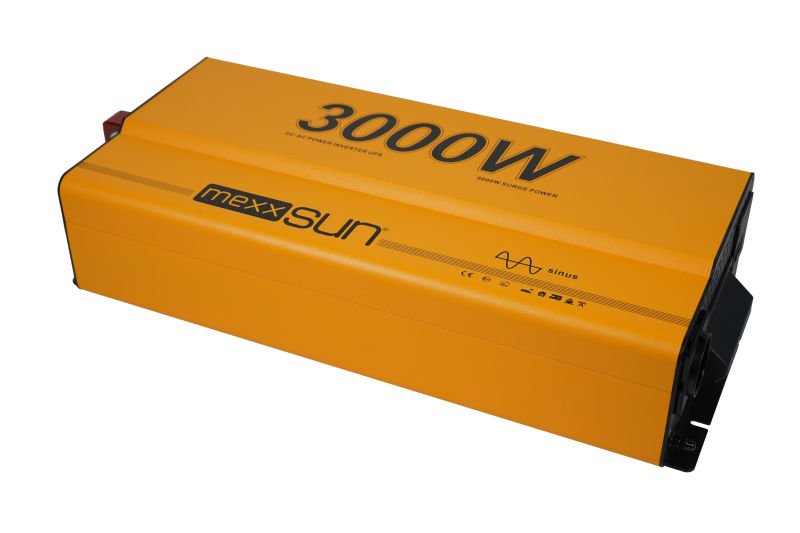 Mexxsun 12V 3000W Tam Sinüs UPS (Remote Ekran) İnverter