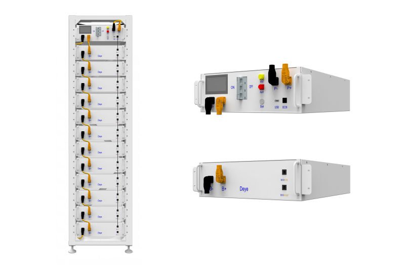 Deye 30.72 kWh Yüksek Voltaj Lityum Akü
