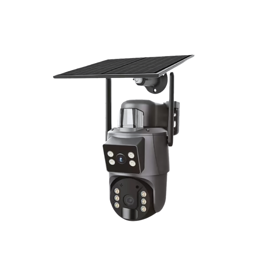 INOX-238 4G(Sim Kartlı) 3+3 Megapiksel Çift Lens Solar Panelli PTZ Kamera