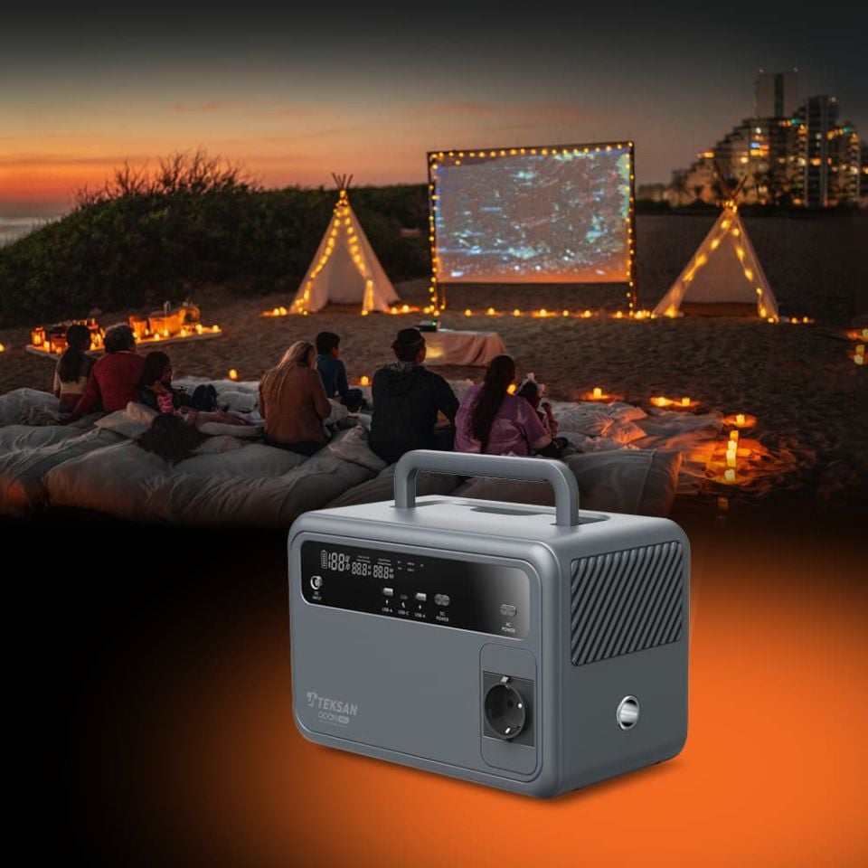 Teksan GoON 600W (576Wh) Taşınabilir Güç İstasyonu