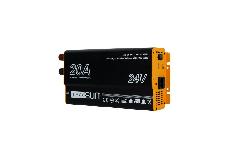 Mexxsun 24V-20A AC-DC Akü Şarj Cihazı
