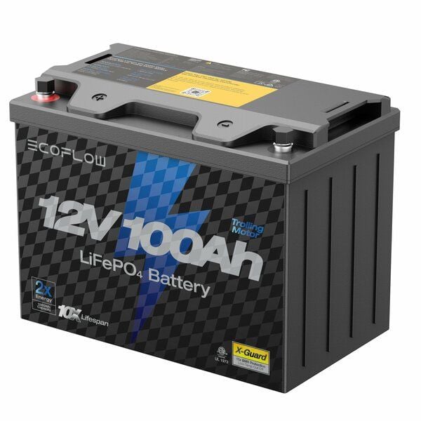 EcoFlow Lityum 12V 100Ah Deep Cycle Marin/Karavan Aküsü