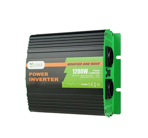 Apex NS1200 12V 1200W Modifiye Sinüs İnverter