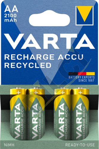 Varta 56706  Recharge Accu Recycled AA (4x 2100 mAh)