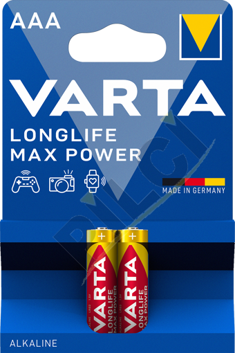 Varta 4703  Longlife Max Power AAA  (2 ADET)