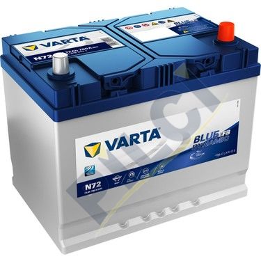 VARTA N72 BLUE DYNAMIC EFB 72 760 CCA