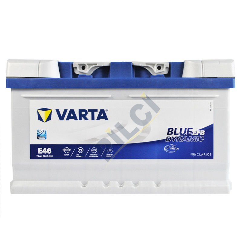 VARTA E46 BLUE DYNAMIC EFB 75 730 CCA