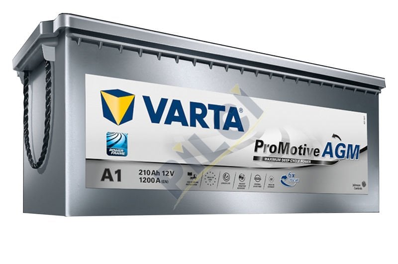 VARTA A1 PROMOTİVE AGM 210AH ( DEEP CYCLE) 1200 CCA