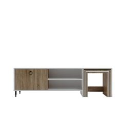 Zigon Sehpalı Tv Ünitesi Meşe 180*55*40 cm