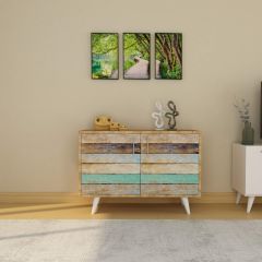 Dilara Dolap Atlantik Çam 100*65*40 cm