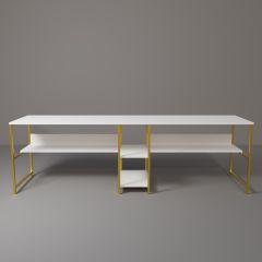 Büyük Boy İkili Çalışma Masası 240*60*72 cm