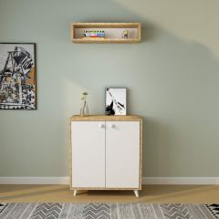Nisa Ayakkabılık Atlantik Çam Beyaz 80*80*40 cm