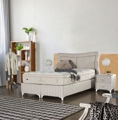 Luxury Kendinden Pedli Bölgesel Torba Yay Sistemli Kuş Tüyü Sünger Yatak
