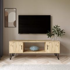 Seyhan Tv Sehpa Keçe Meşe 150*60*40 cm