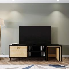 Zigon Sehpalı Tv Ünitesi Safir Meşe 180*55*42 cm