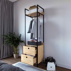 Rüşen Gardırop Tekli iki Çekmeceli 50*180*40 cm