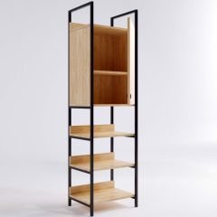 Poyraz Trend Gardırop Tekli Üst kapaklı 50*180*40 cm
