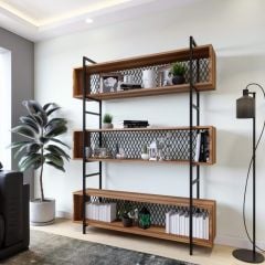 180*140*30 Işıl Duvar Tipi Dekoratif Açık Raf