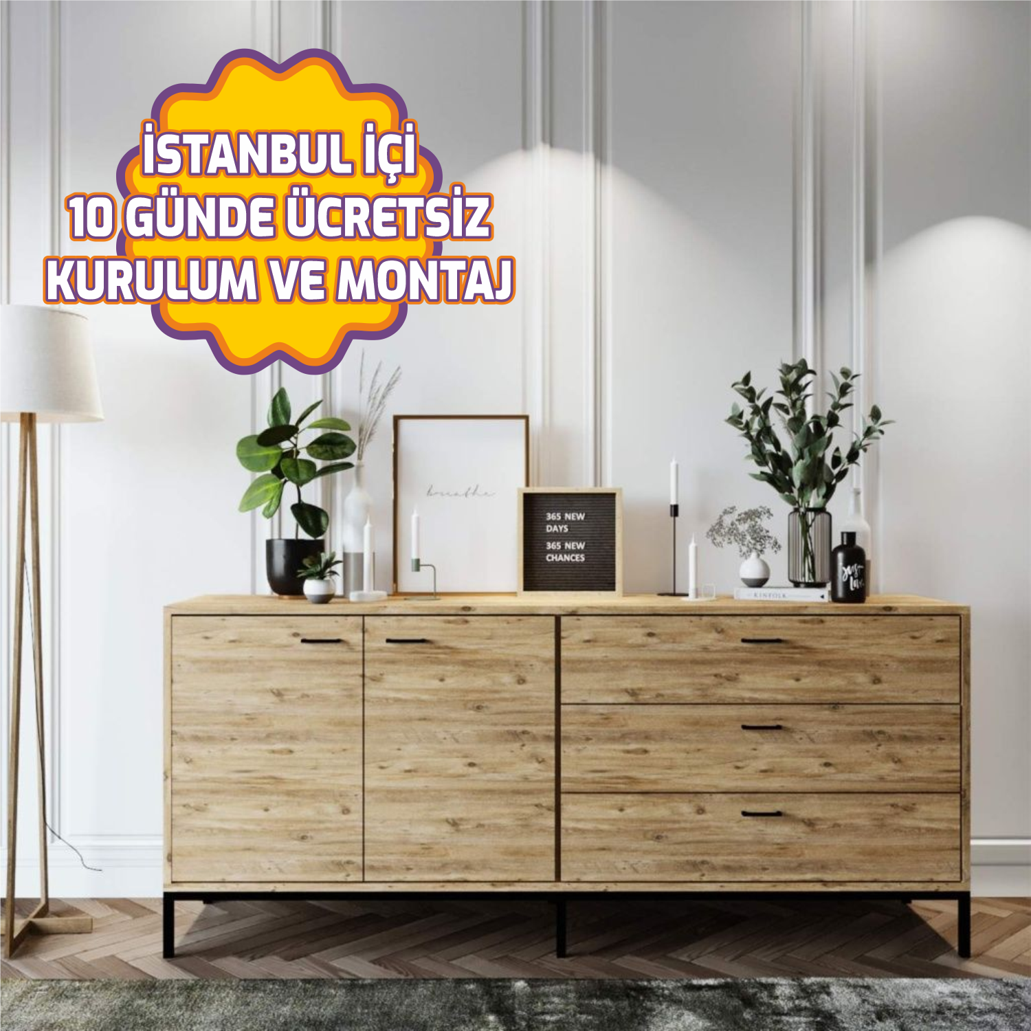 Sultanahmet Konsol 180*80*50 cm