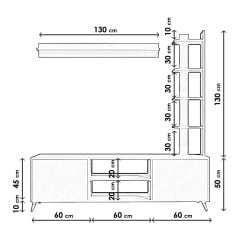 Meneviş Tv Ünitesi L3010