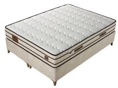 Santa Pedli DSC Yay Ultra Soft Sünger Ortopedik 4 Mevsim Ergonomik Yatak Seti (Yatak+Baza+Başlık)